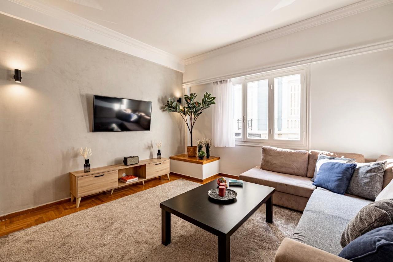 Cozy Apartment In Kolonaki Athens - Sleeps 5 Zewnętrze zdjęcie